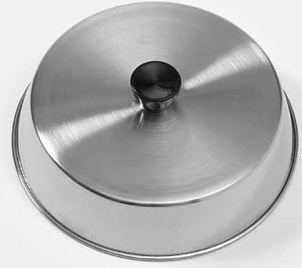 American Metalcraft Round Stainless Basting Cover, 8 3/8 x 2 inch