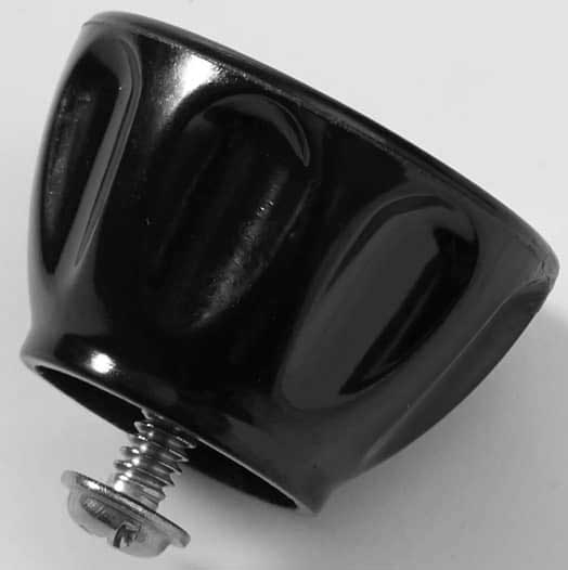 American Metalcraft Black Extra Knob Only, 2 inch