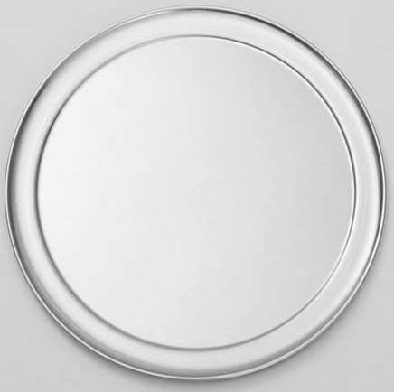American Metalcraft Standard Weight Wide Rim Pizza Pan, 7 inch