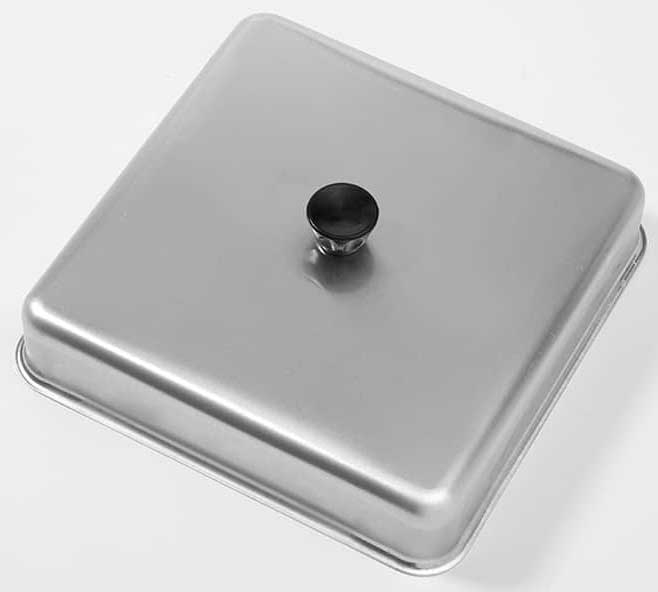 American Metalcraft Aluminum Square Basting Cover Only, 10 x 10 x 2 inch