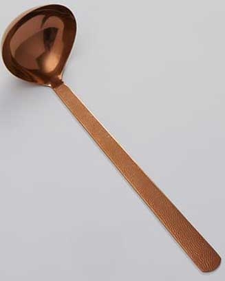 American Metalcraft Vintage Bronze Hammered Ladle, 3 1/2 Ounce