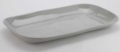 American Metalcraft Crave Collection Shadow Rectangular Melamine Serving Platter, 21 inch Length x 12 7/8 inch Width x 2 inch Height