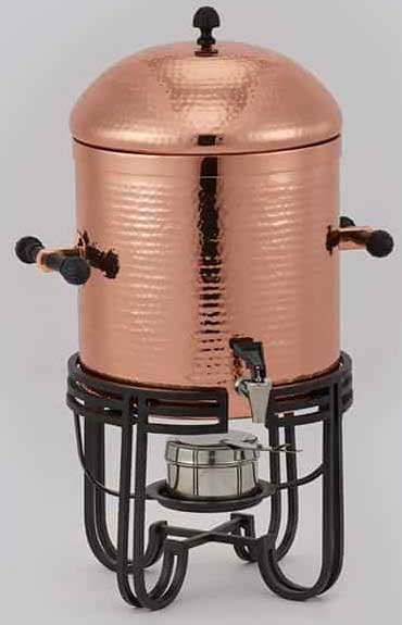 American Metalcraft Mesa Collection Hammered Copper Coffee Urn, 13 Quart