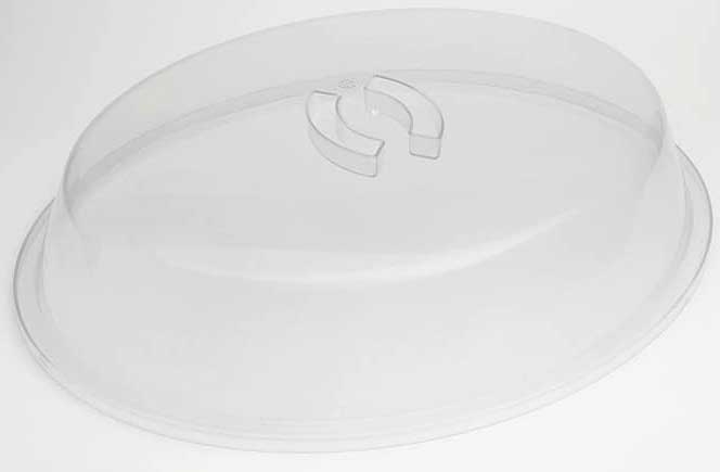American Metalcraft ABS Antimicrobial Oval Tray Cover Only, 27 7/8 inch Length x 22 1/2 inch Width x 5 5/8 inch Height
