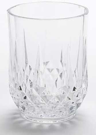 American Metalcraft Hadley Collection Clear Tritan Double Old Fashioned Glass, 14 Ounce -- 12 per case