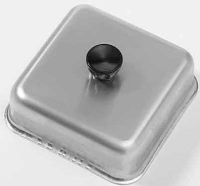 American Metalcraft Aluminum Square Basting Cover Only, 6 x 6 x 2 inch