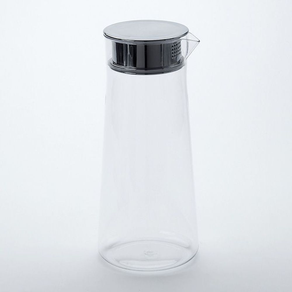 American Metalcraft Parker Collection Clear Tritan Carafe with Lid, 72 Ounce