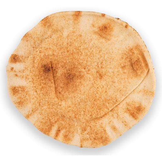 Atoria's Family Bakery 8.75 Inch Round Traditional Pocketed Pita, 2.7 Ounce--120 per case