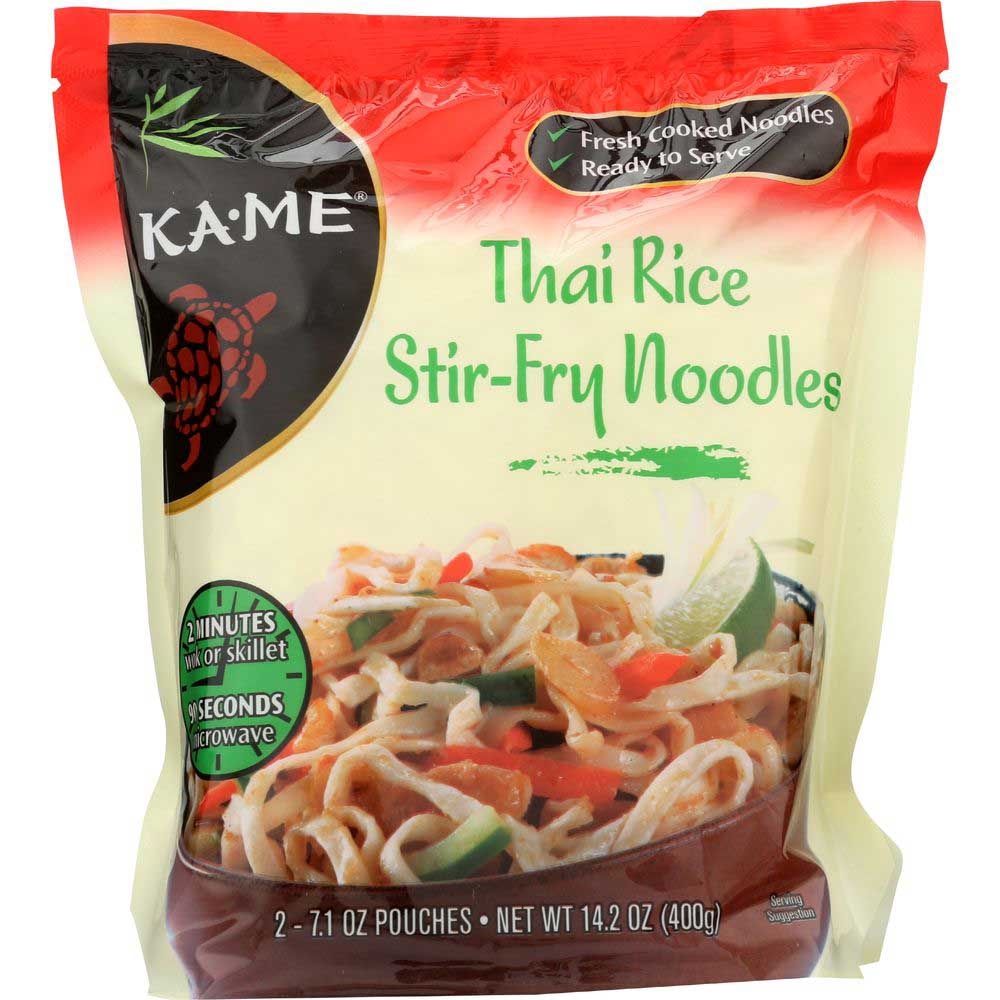 Kame Stir Fry Thai Rice Noodle, 14.2 Ounce -- 6 per case.