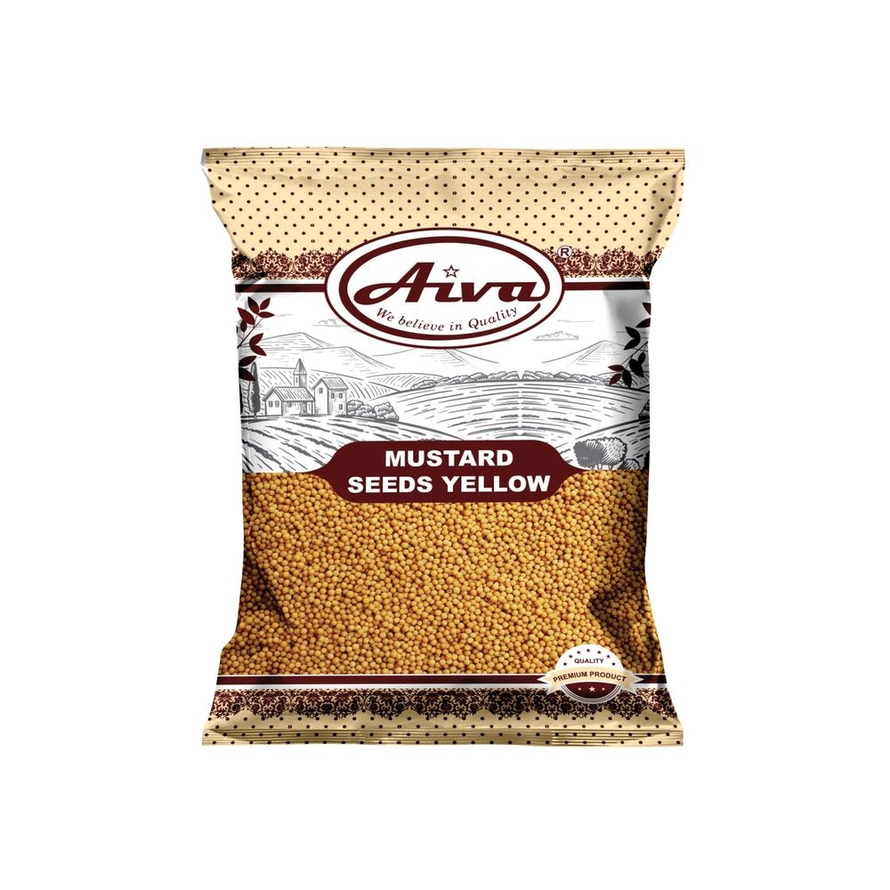 Aiva Yellow Mustard Seeds, 2 Pound