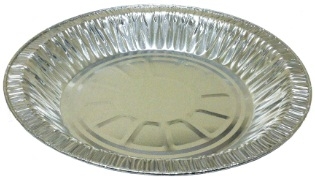 D and W Fine Pack Medium Pie Plate, 8 inch -- 1000 per case