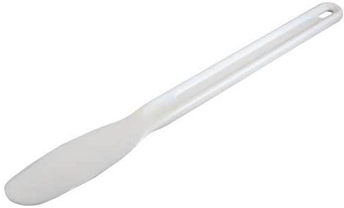 Bar Maid Nylon White Short Handle Spreader -- 12 per case