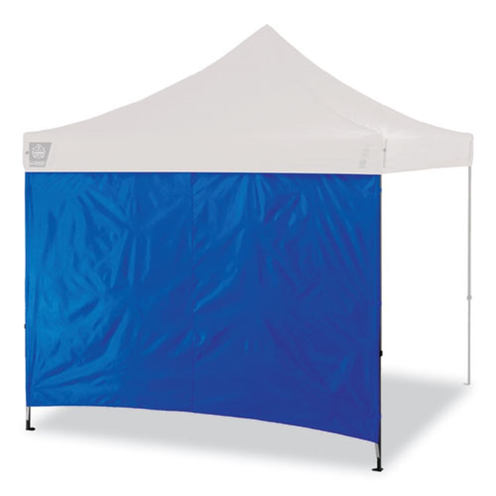 ergodyne Shax 6098 Polyester Single Skin Blue Pop Up Tent Sidewall, 10 x 10 Feet