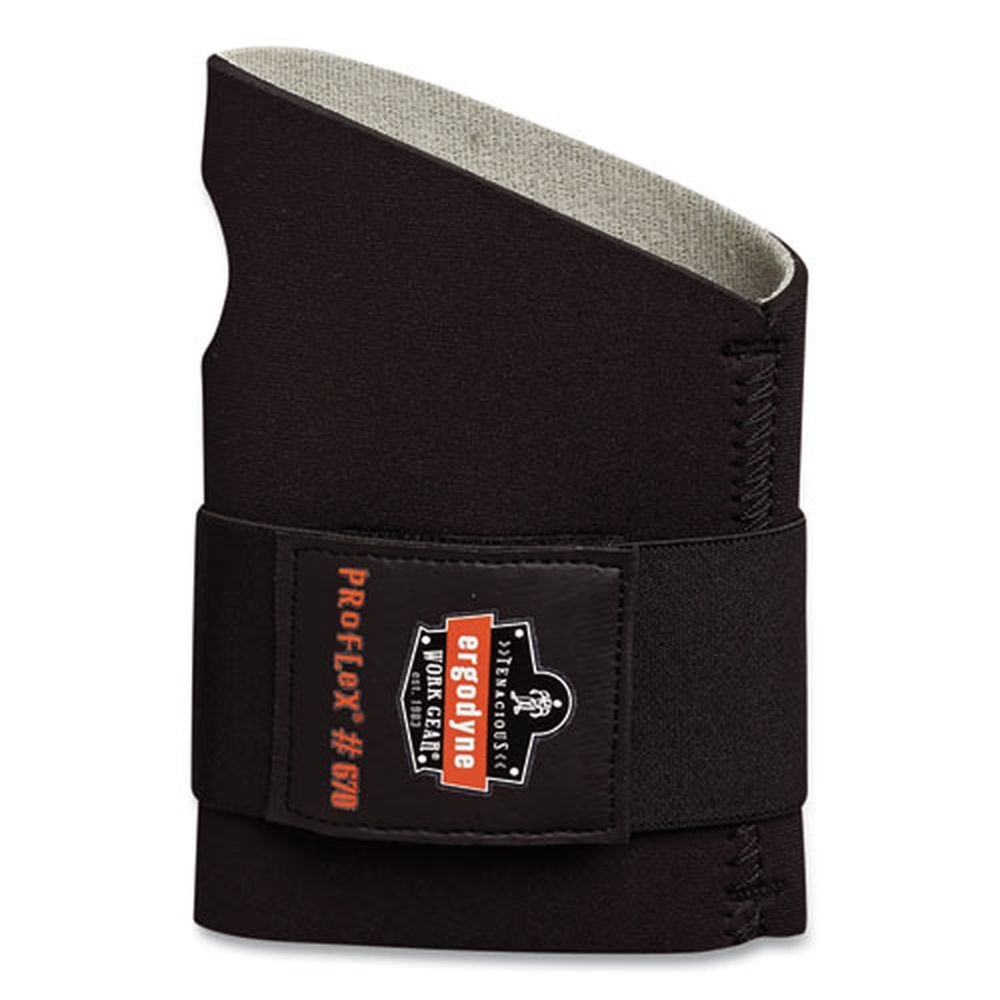 ergodyne ProFlex 670 Black Medium Ambidextrous Single Strap Wrist Support Fits Left and Right Hand