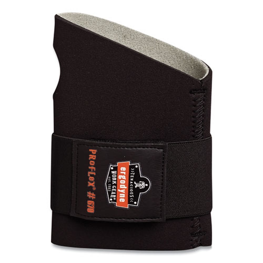 ergodyne ProFlex 670 Black Large Ambidextrous Single Strap Wrist Support Fits Left and Right Hand