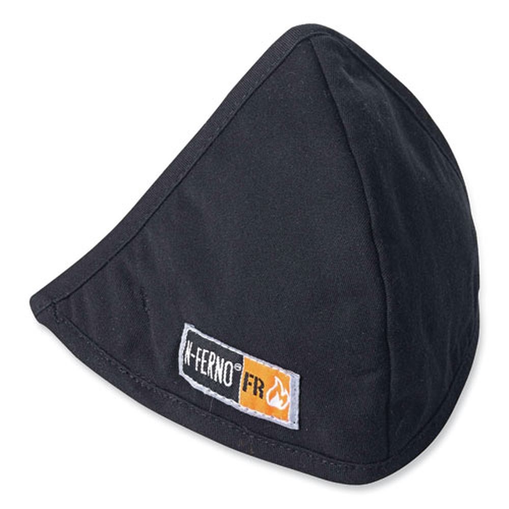 ergodyne N-Ferno 6872 Modacrylic Cotton Black 2-Layer FR Mouthpiece, One Size Fits Most