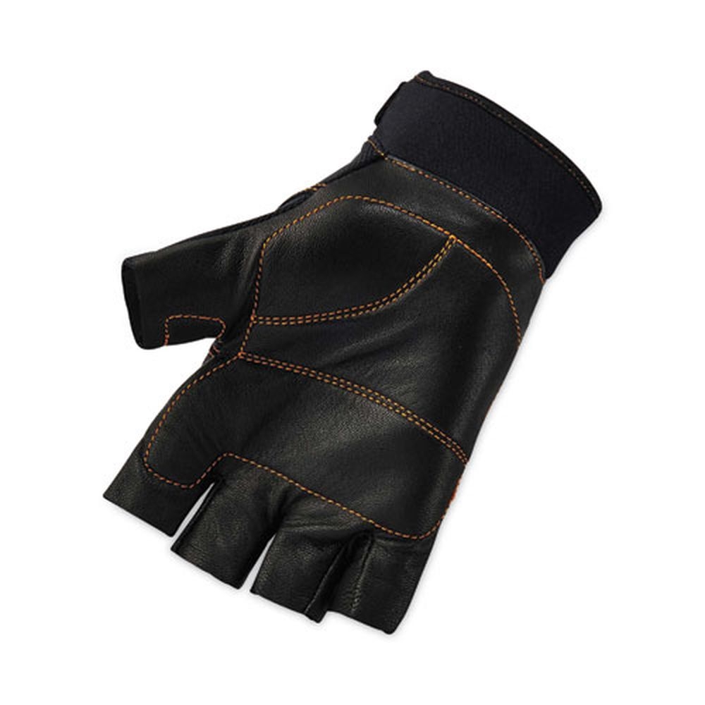 ergodyne ProFlex 925CR6 Black and Lime Small Performance Dorsal Impact Reducing Cut Resistance Gloves