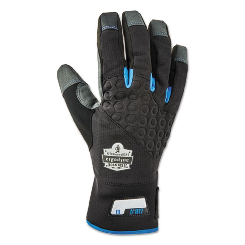 ergodyne ProFlex 817 Black 2X Large Reinforced Thermal Utility Gloves