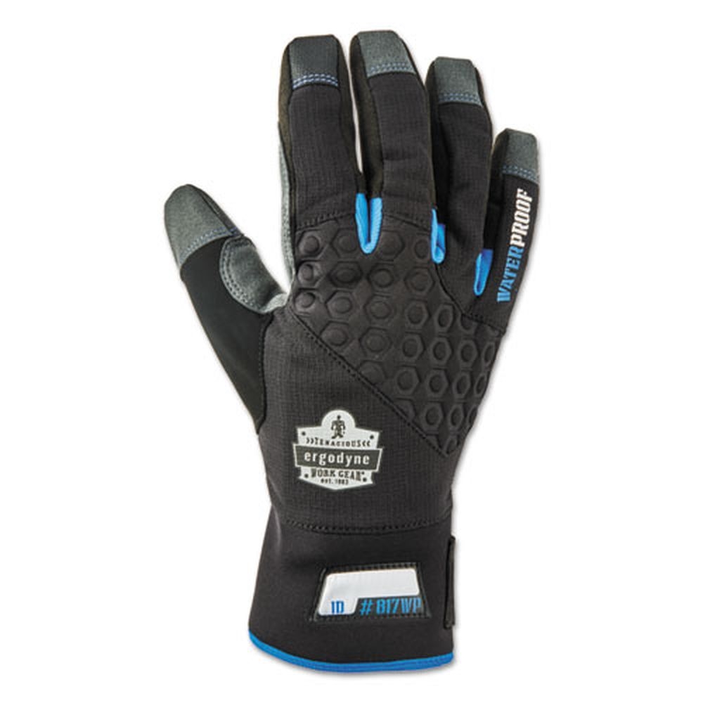 ergodyne ProFlex 817WP Black X Large Reinforced Thermal Waterproof Utility Gloves
