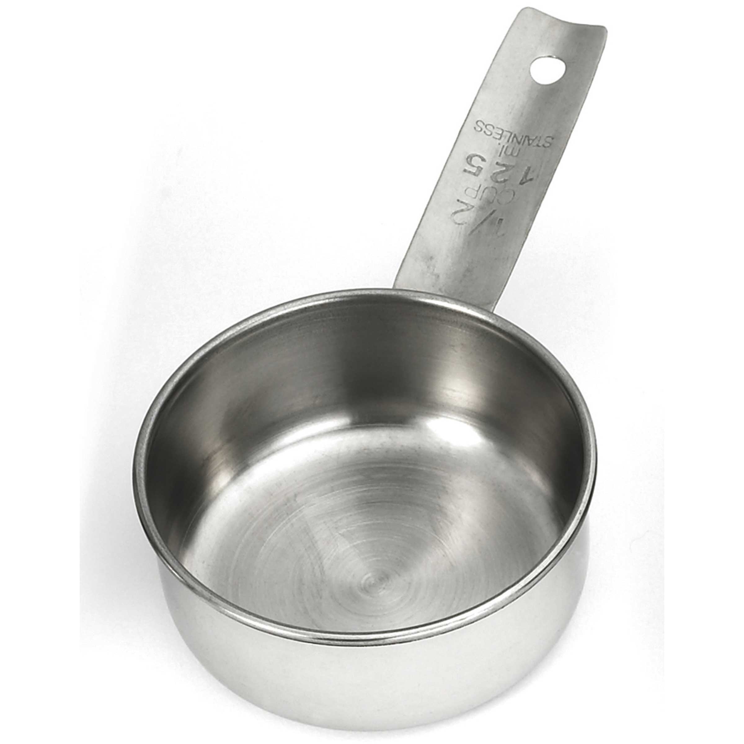 Tablecraft Stainless Steel 1/2 Measuring Cup.