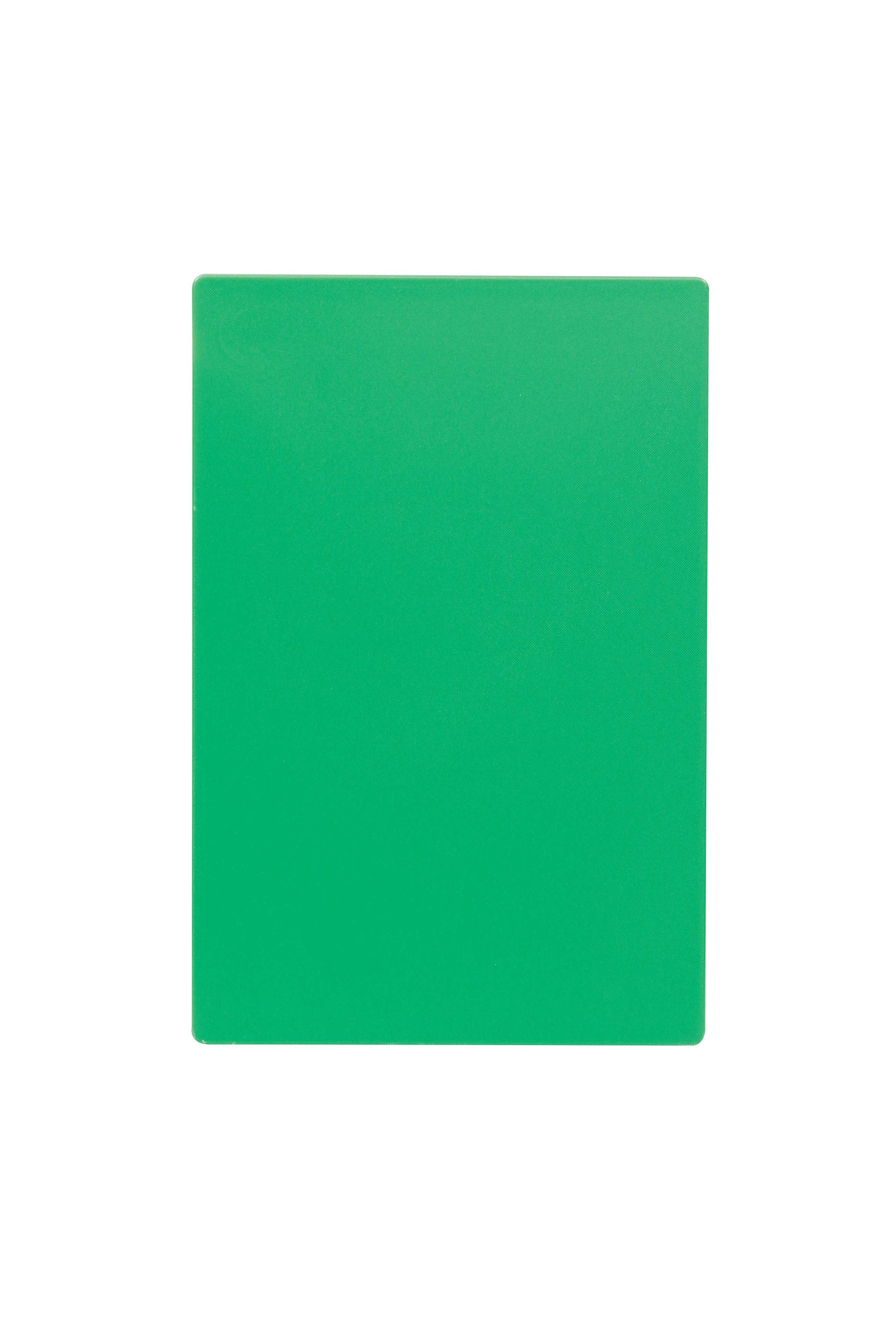 Tablecraft Polyethylene Green Cutting Board, 15 x 20 inch.