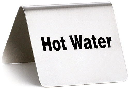 Tablecraft Stainless Steel Hot Water Buffet Tent, 2.5 x 2 inch