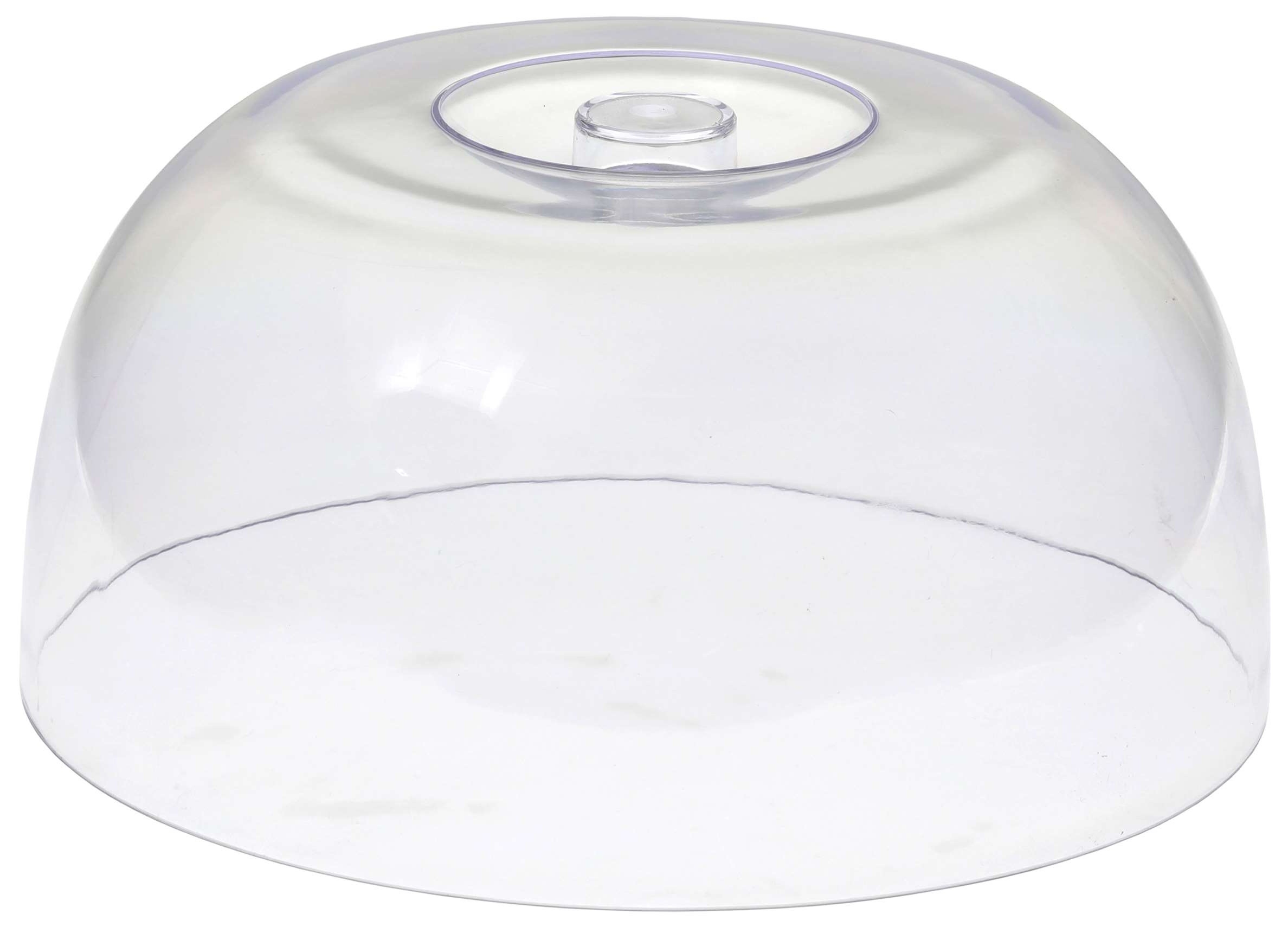 Tablecraft Clear San Plastic Cake Dome, 11.8 inch Dia x 5.7 inch Height