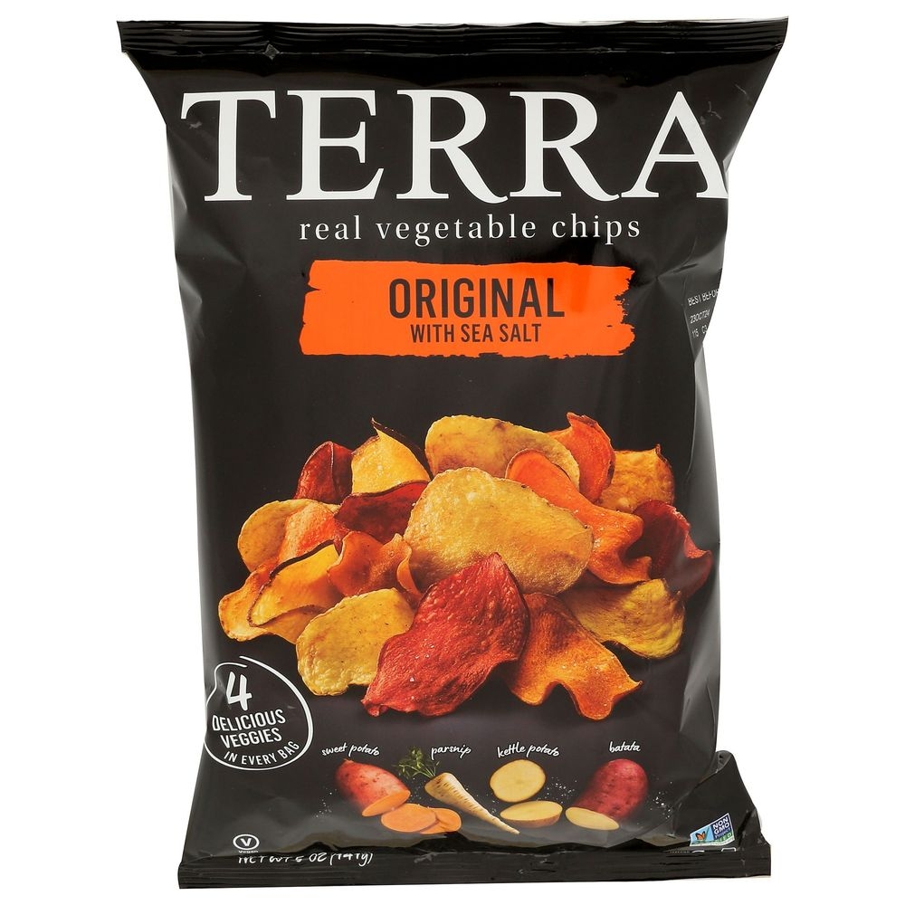 Terra Original with Sea Salt Vegetable Chips, 5 Ounce -- 12 per case