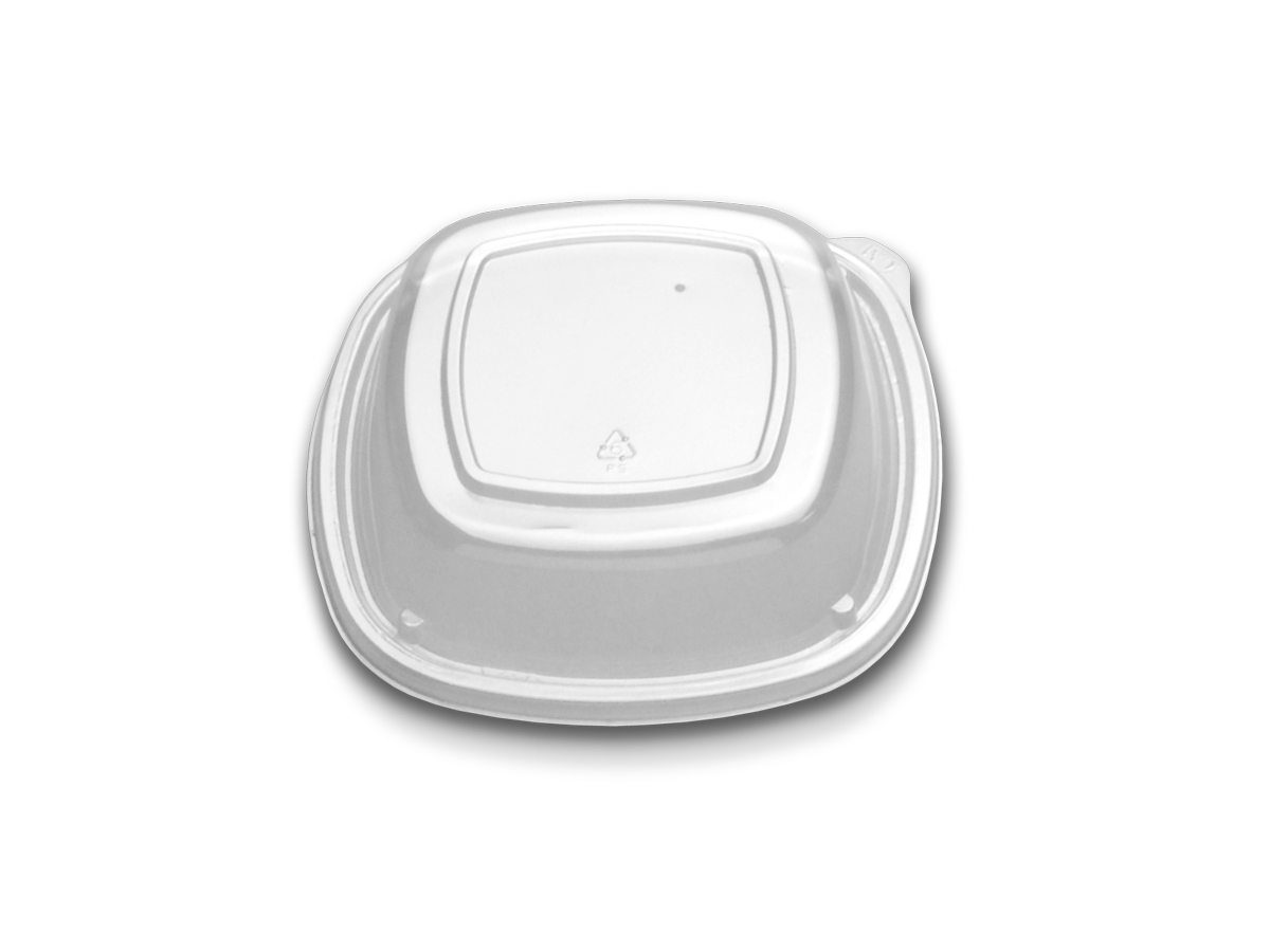 Forum Clear Low Plate Dome Lid Only, 7 inch -- 432 per case.