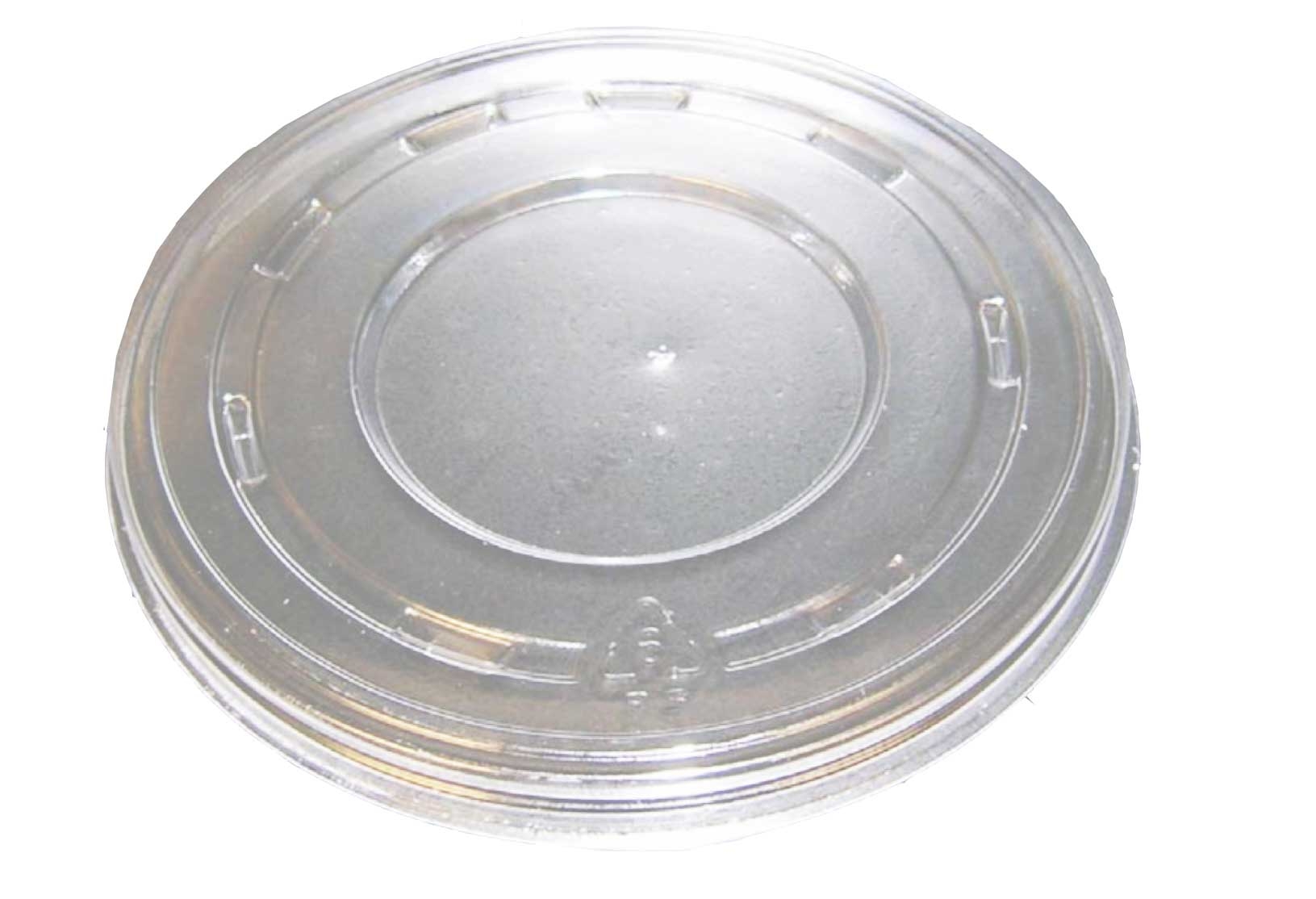 D and W Fine Pack Clear Plastic Vented Lid Only -- 500 per case.