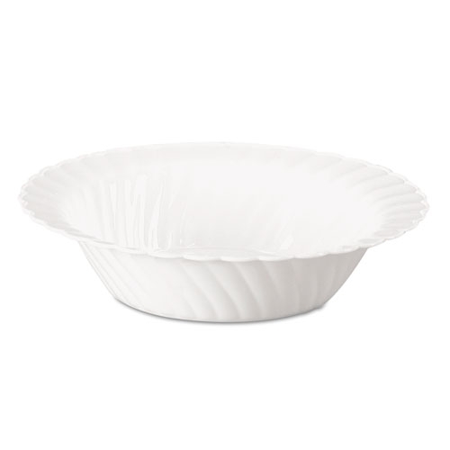 WNA Classicware Plastic White Bowl, 10 Ounce Capacity -- 180 per case