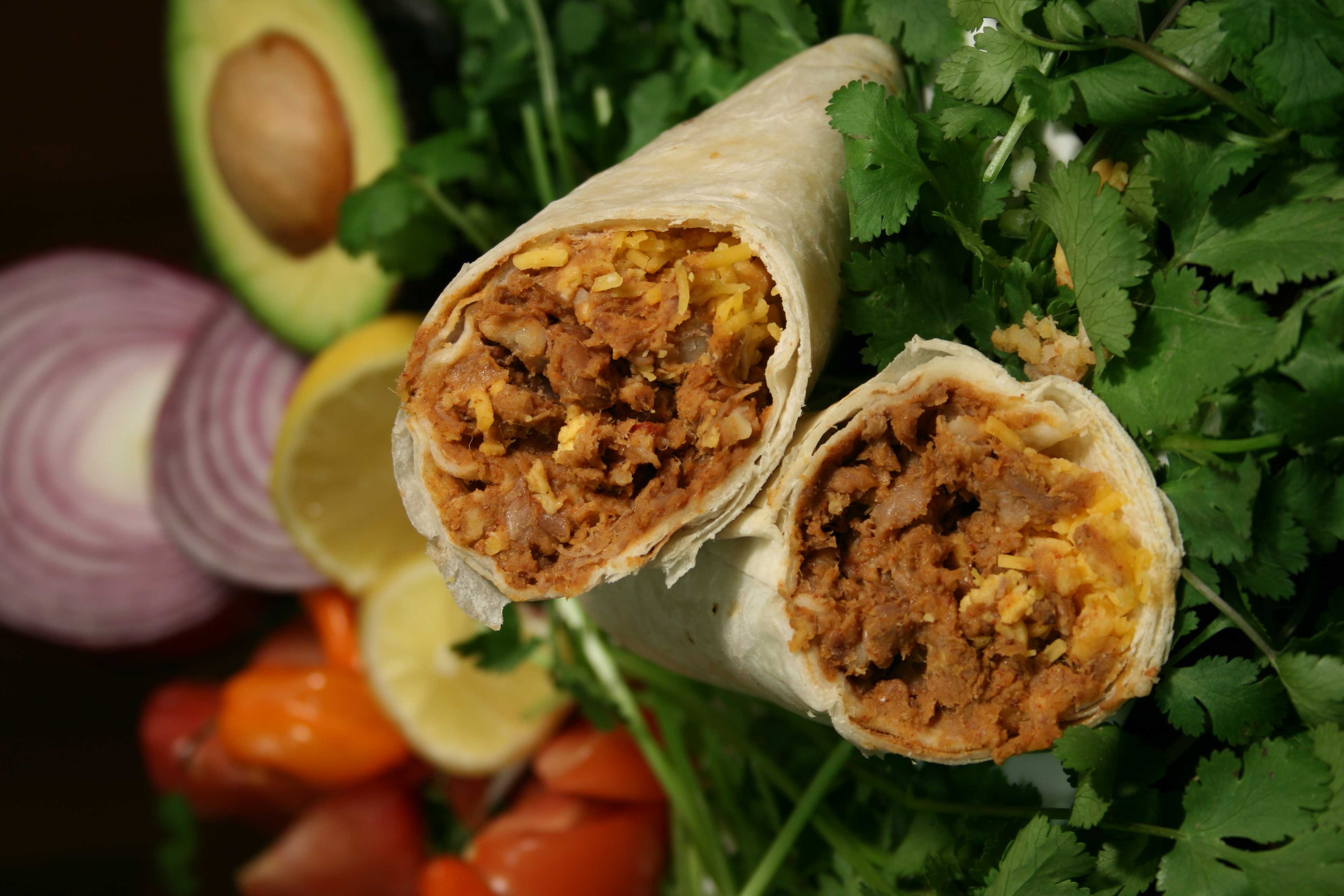 Tres Picosos Taco Beef Burrito with Red Chile -- 12 per case.