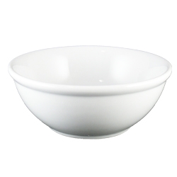 Vertex China Catalina Collection Undecorated Porcelain White Nappie, 5 7/8 inch -- 36 per case.