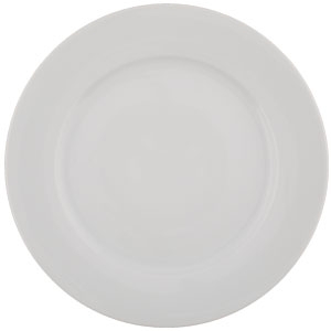 Vertex China Argyle Rolled Edge Plate, 8 3/4 inch -- 36 per case.