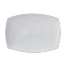 Vertex China Ventana Rectangle Coupe Platter -- 12 per case.