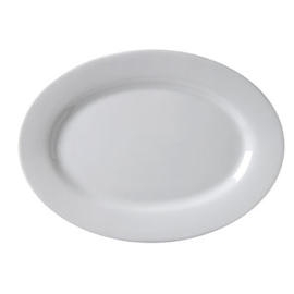 Vertex China Argyle Rolled Edge Platter, 8 1/8 inch -- 24 per case.