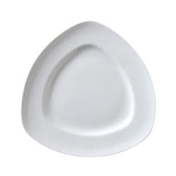 Vertex China Signature Collection Fusion Triangle Plate, 5.5 inch -- 36 per case.
