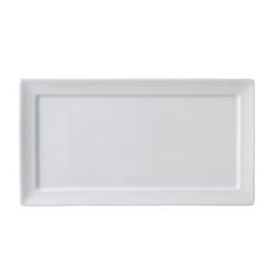 Vertex China Ventana Collection Rectangle Serving Tray, 11 5/8 x 6 1/4 inch -- 12 per case.