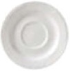 Vertex China Sausalito Collection Undecorated Bone White Saucer, 5 1/2 inch -- 36 per case