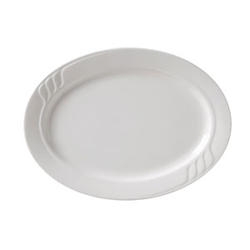 Vertex China Sausalito Collection Oval Platter, 9 1/4 inch -- 24 per case.