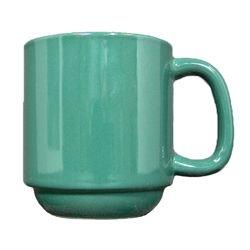 Vertex Vista Collection Forest Green Stackable Summit Mug -- 36 per case.
