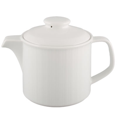 Crystal Bay Collection Euro White Tea Pot, 16 Ounce -- 36 per case.