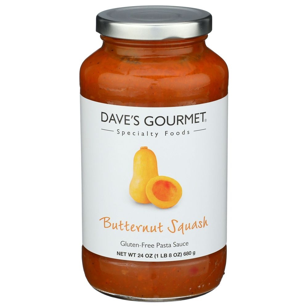 Daves Gourmet Butternut Squash Pasta Sauce, 24 Ounce -- 6 per case