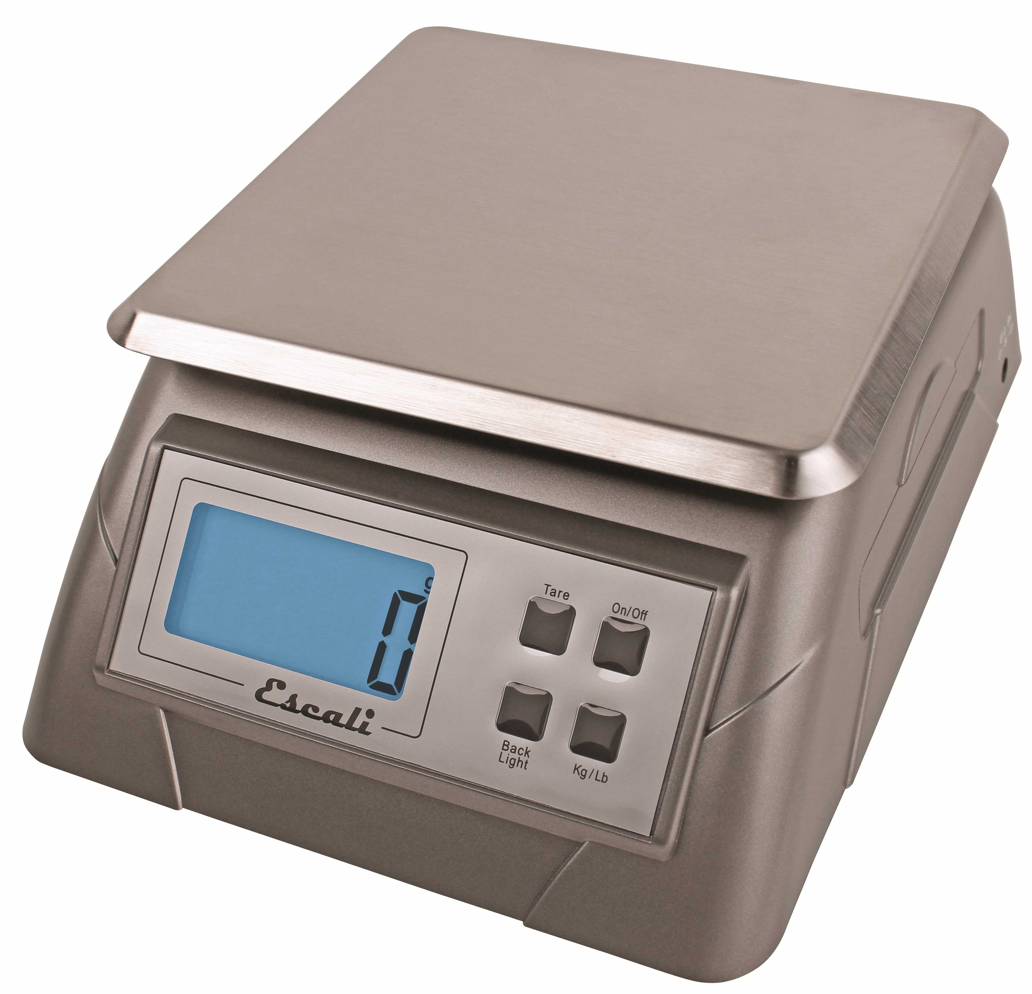 San Jamar Square Large Digital Scale, 13 Pound