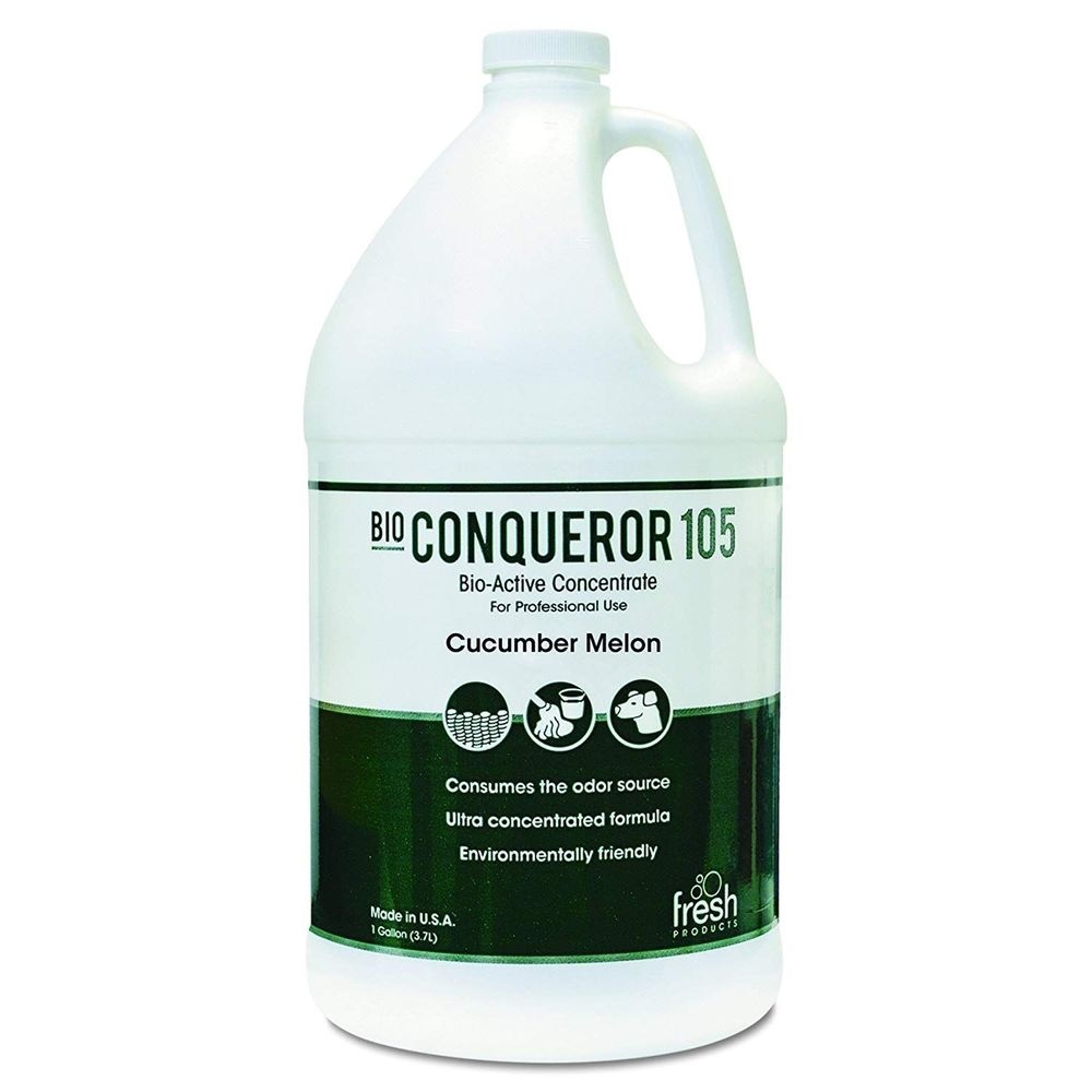 Fresh Products Bio Conqueror 105 Cucumber Melon Scent Enzymatic Liquid, 1 Gallon -- 4 per case.