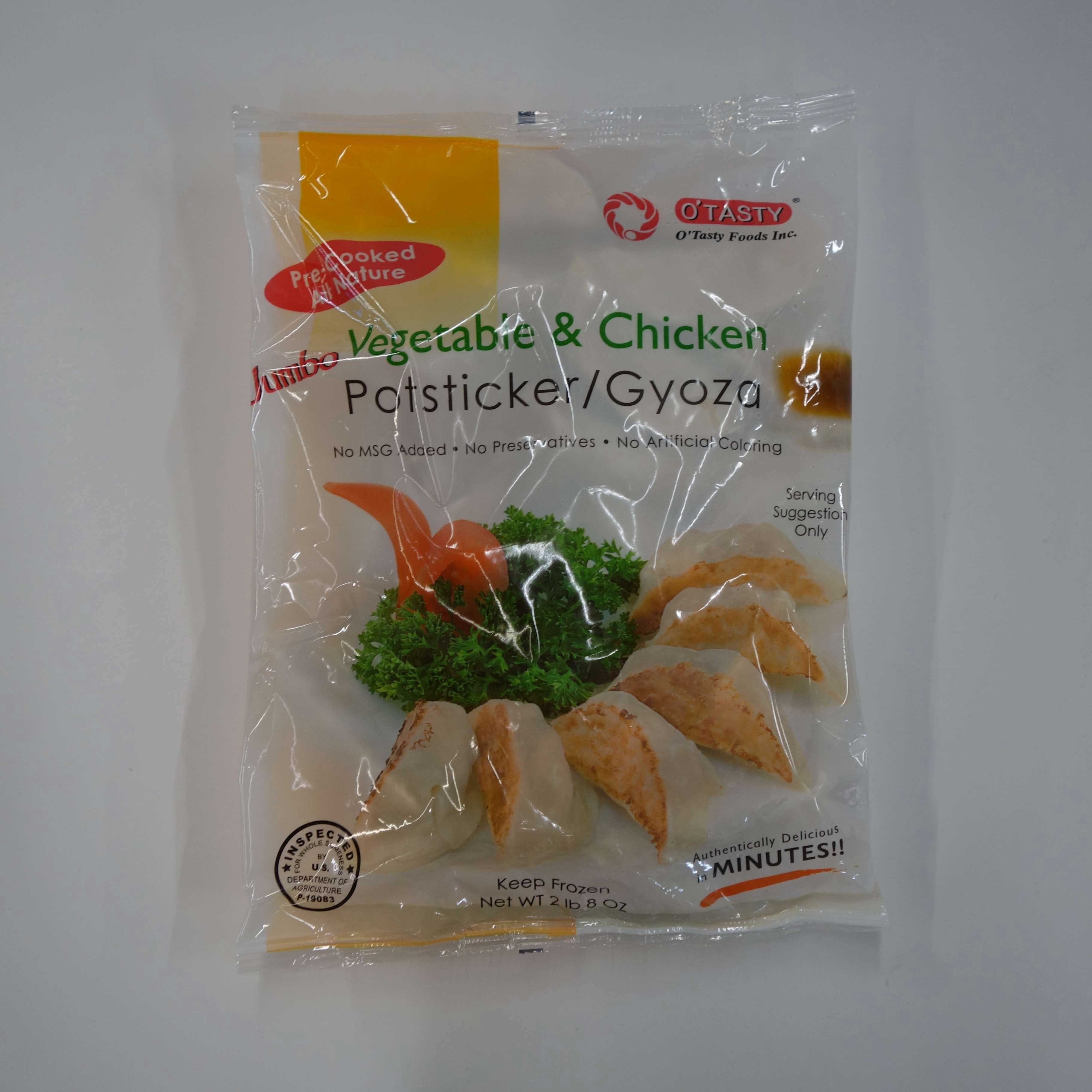 Otasty Chicken and Vegetable Potsticker, 2.5 Pound -- 6 per case