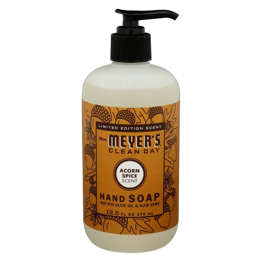 Mrs Meyers Acorn Spice Liquid Hand Soap, 12.5 Ounce -- 6 per case