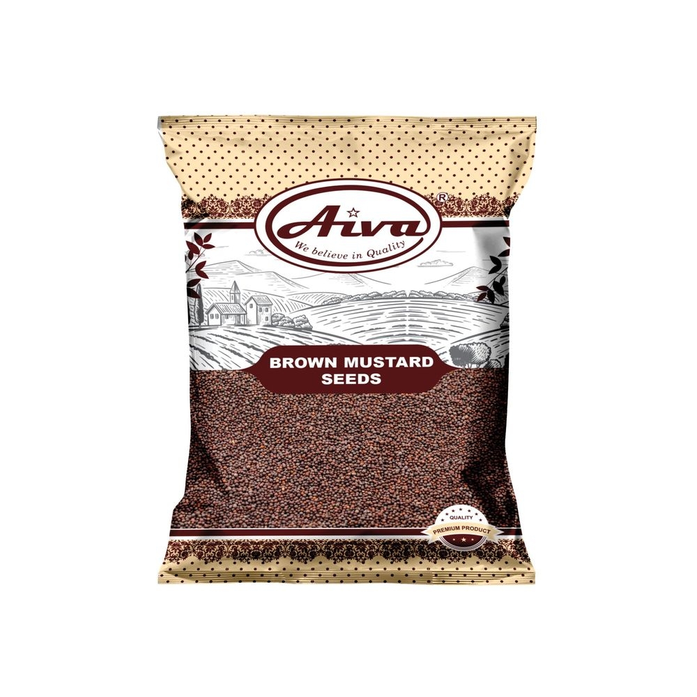 Aiva Brown Mustard Seeds, 14 Ounce
