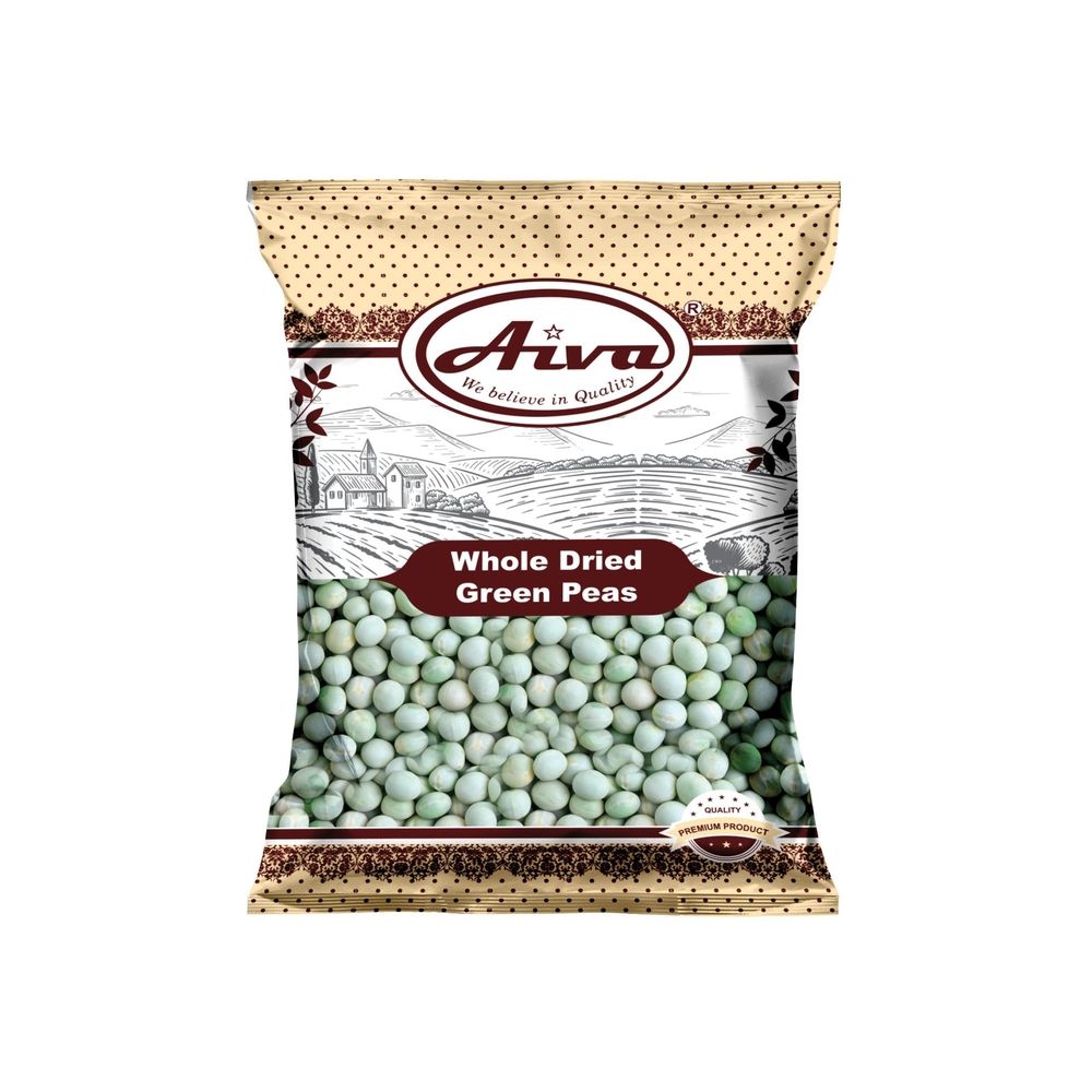 Aiva Whole Dried Green Peas, 4 Pound