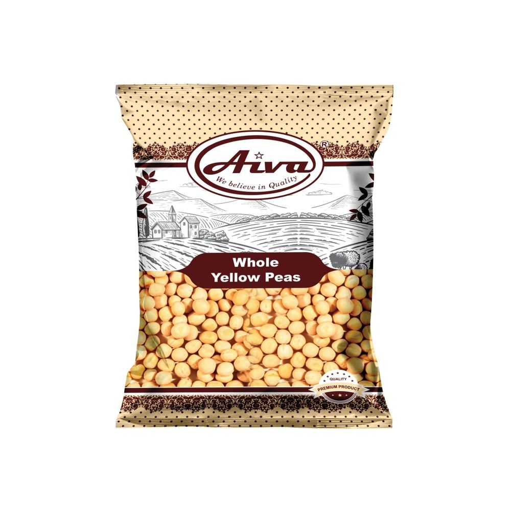 Aiva Whole Dried Yellow Peas, 4 Pound